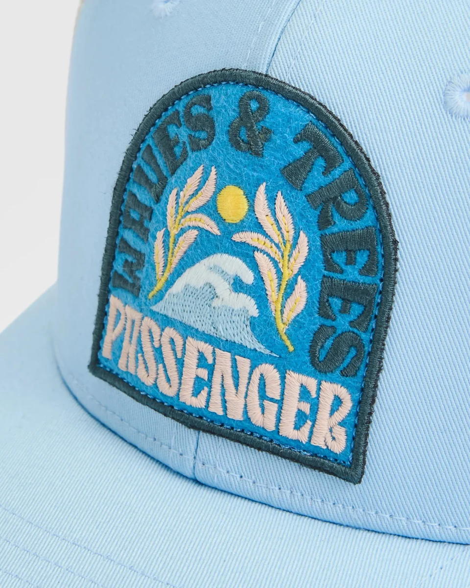 Casquette Trucker en Coton Bio - Denim Délavé – Image 3