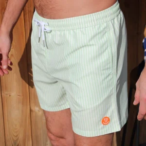 Short de bain - Le Pimenté rayé