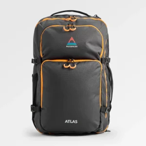 Sac à dos et sac de sport recyclé Atlas - Noir