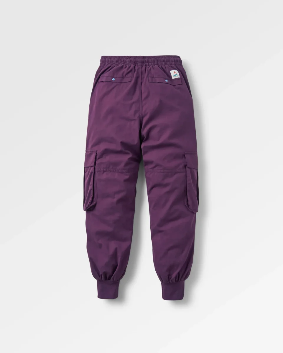 Pantalon en Coton Bio Hydrilla - Mûre Profonde – Image 5