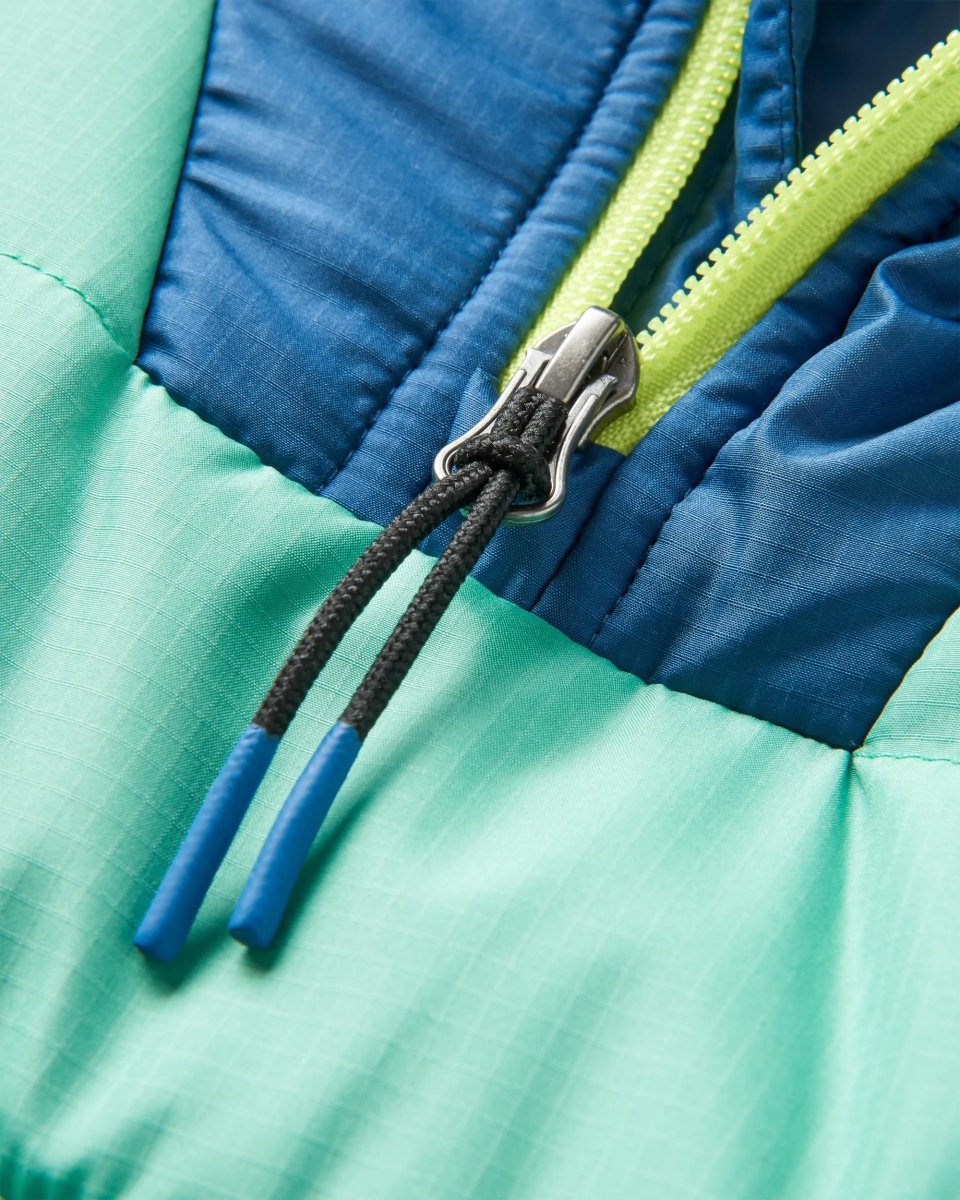 Veste Isolante Recyclée à Fermeture Éclair 1/2 Ocean - Vert Fôret – Image 4