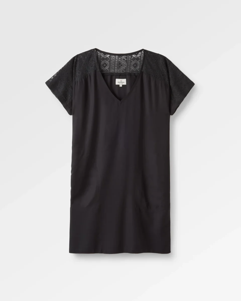 Robe Oversize Ambrose - Noir – Image 5