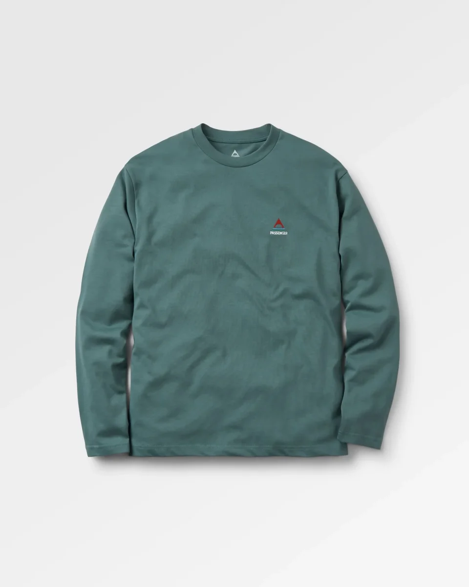 T-Shirt Bio à Manches Longues Coupe Décontractée Vita - Deep Ocean – Image 2