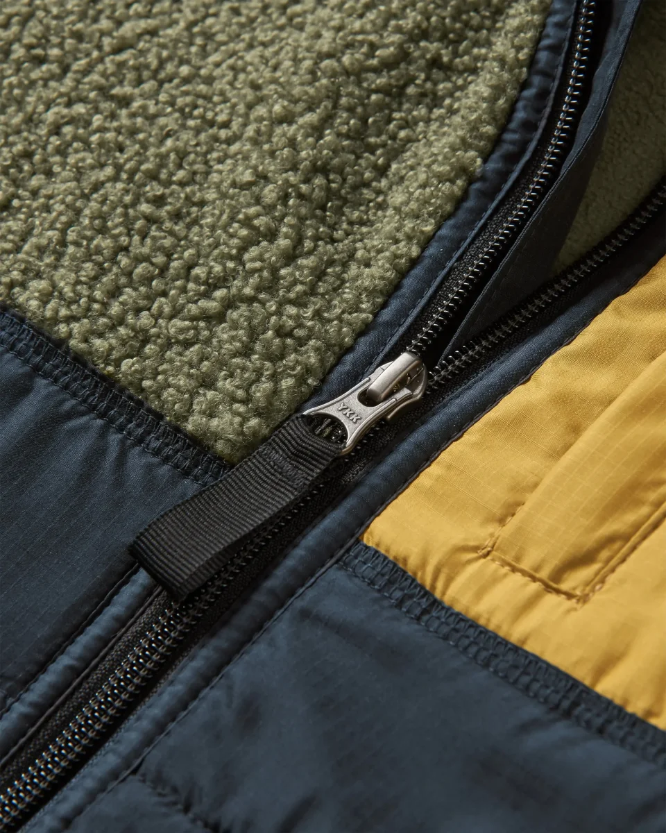 Gilet Sherpa Doublé Polaire Recyclé Born Explorer - Kaki – Image 2