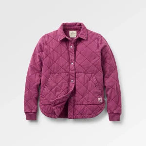 Chemise matelassée Clementine - figue