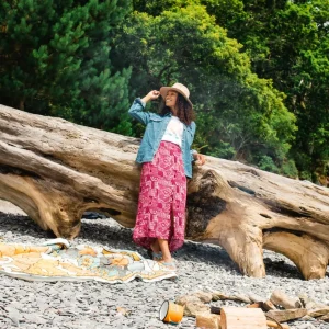 Jupe Hannah - Patchwork Vin Vintage