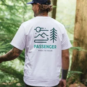 T-shirt en coton bio Phoenix - Blanc