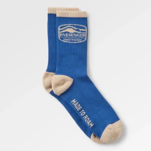 Chaussettes Mi-épaisses Bio - Moonlight Blue