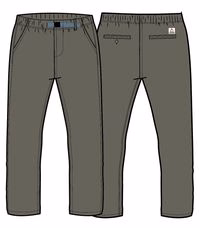 Pantalon en toile bio Aventurier - Olive poussiéreuse – Image 6