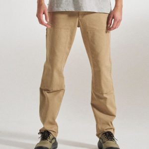 Pantalon en coton bio Vantage - Biscuit