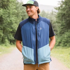 Gilet Isolant Léger Recyclé Thermore® Daybreak - Bleu Marine/Denim Foncé/Arctic