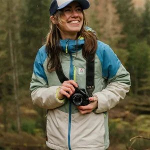 Veste Isolante Légère en Thermore® Recyclé Shasta - Pistache/Bleu Acier