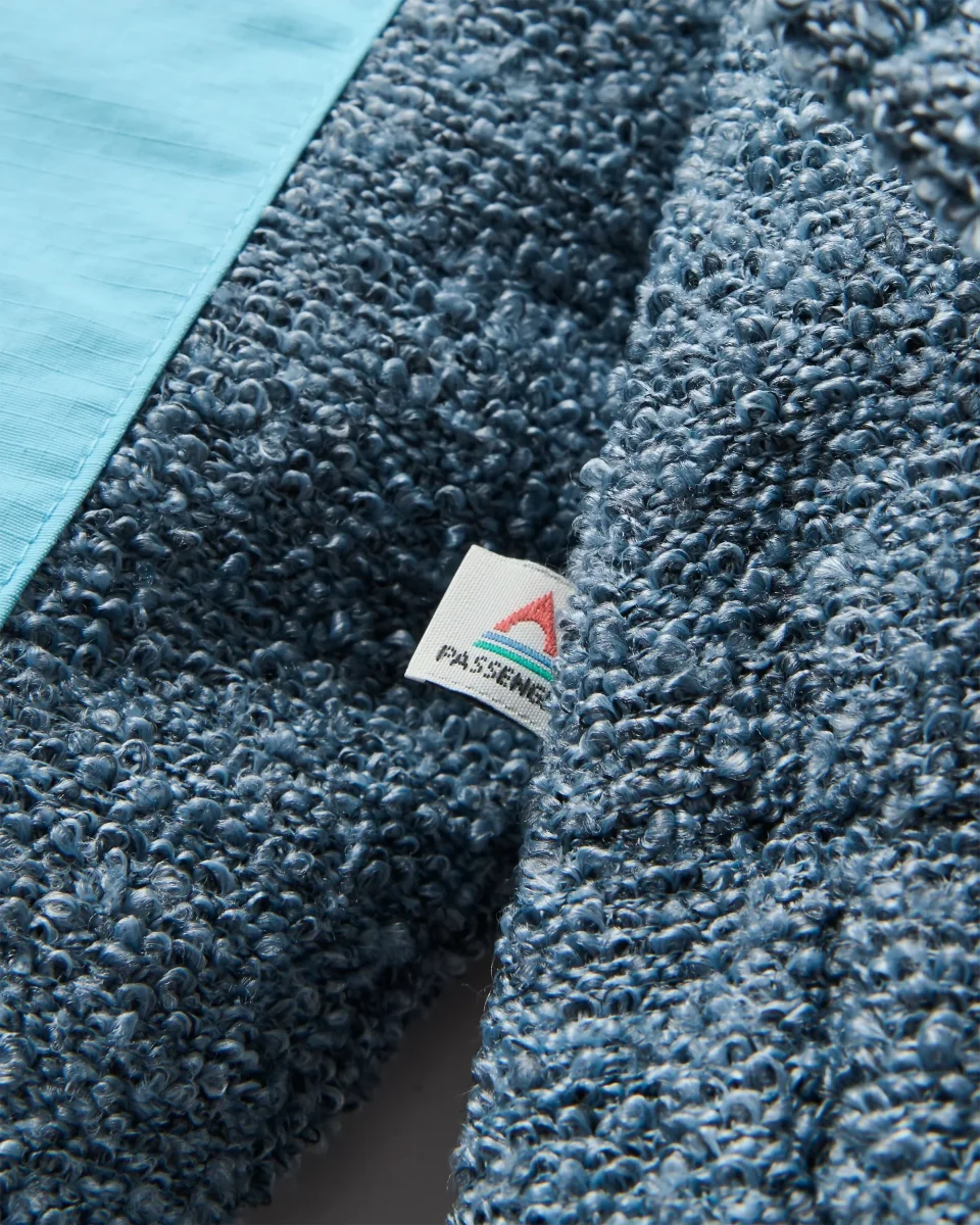 Veste Polaire Coupe-Vent Intégrale - Stormy Blue/Retro Blue – Image 6