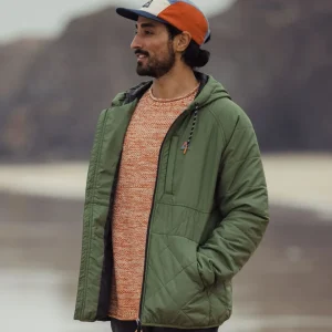 Veste Recyclée Isolante à Fermeture Éclair Dylan - Wild Green