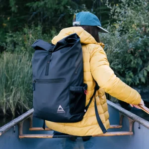 Sac à Dos Crossings Roll Top - Charbon/Noir