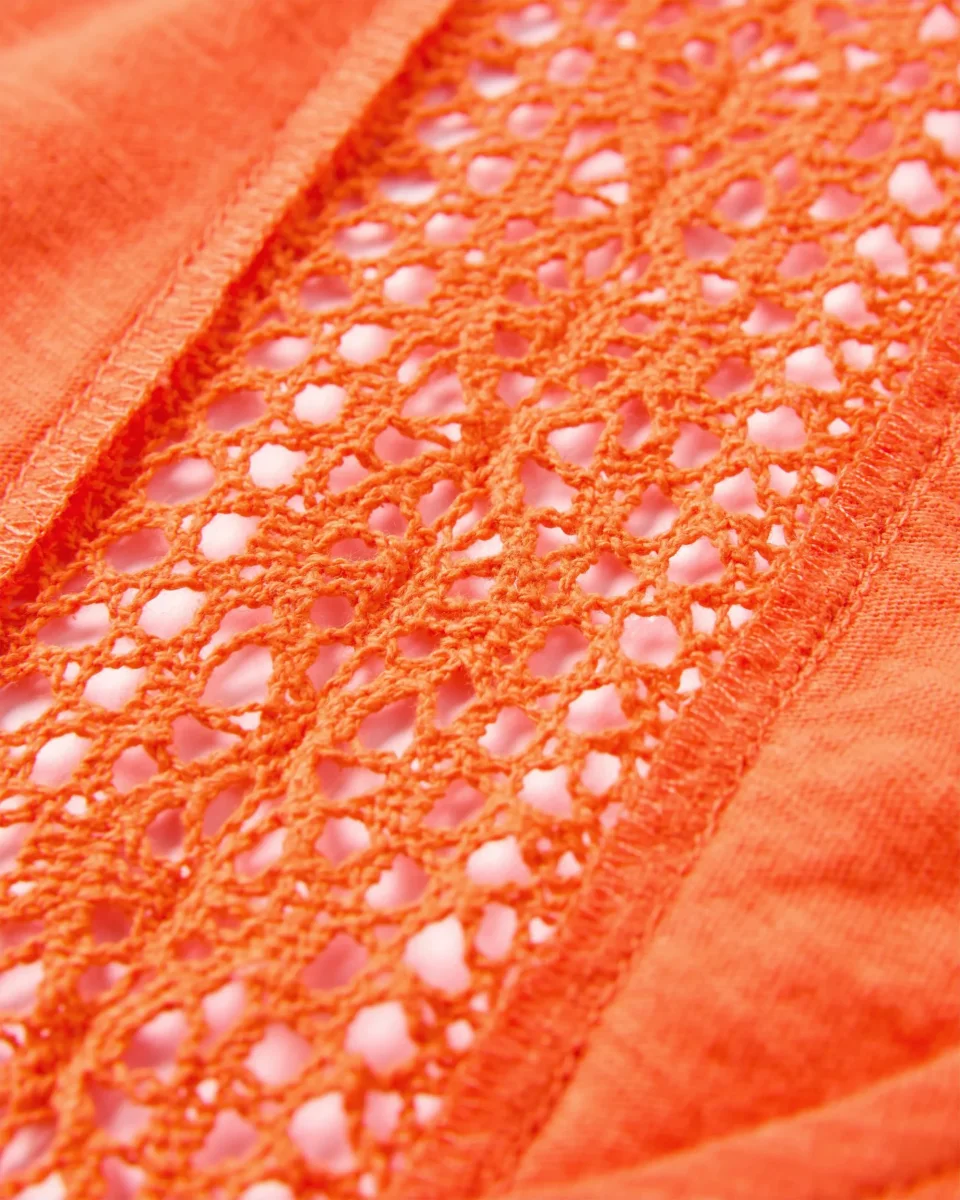 Haut en Coton Recyclé Rivergate - Ember Orange – Image 5