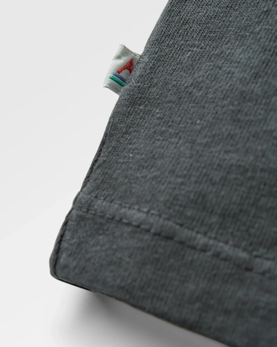 T-shirt en coton recyclé Easy Days - Noir – Image 9