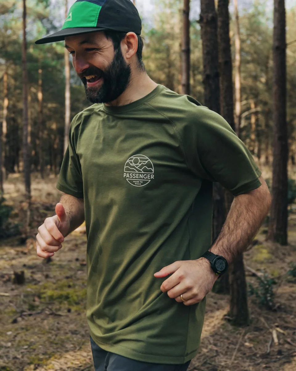 T-shirt Actif Recyclé Sedona Drirelease® - Kaki – Image 4