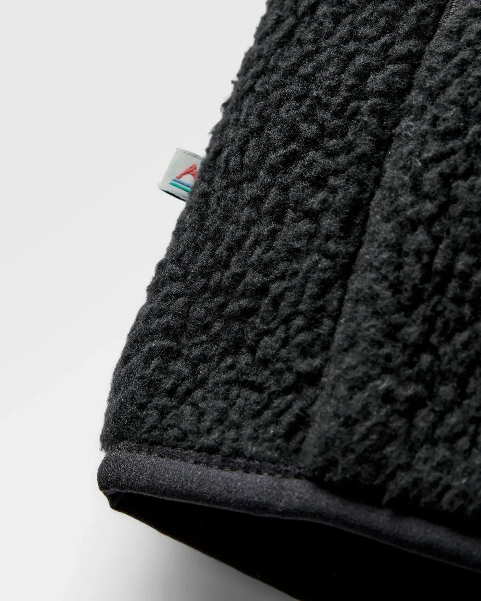 Reconnect Sherpa Polaire Recyclée - Noir – Image 6