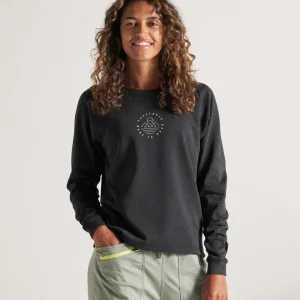 Sweatshirt en coton recyclé Remote - Noir