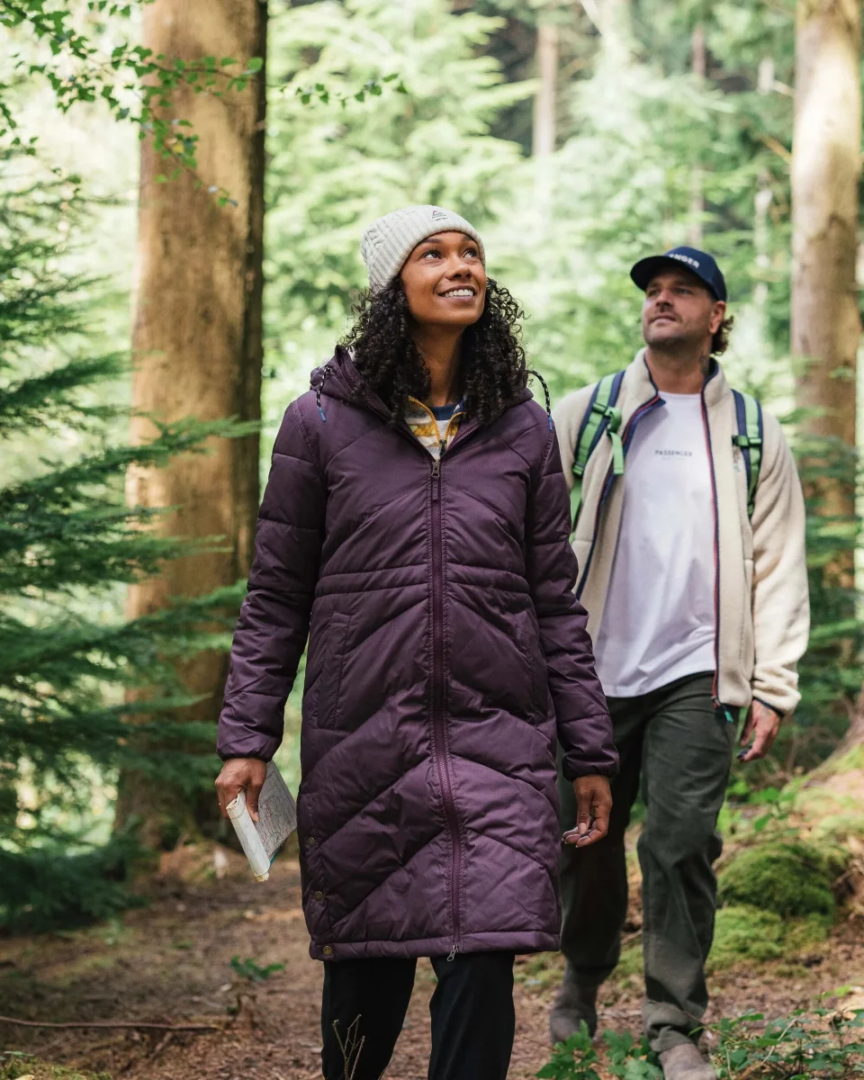 Veste recyclée Kinsey - prune profonde – Image 4