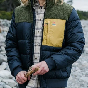 Veste Isolante Recyclée Journey - Noir/Kaki