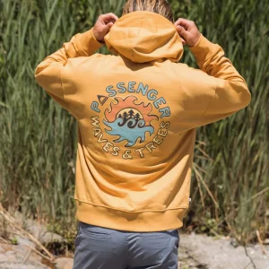 Hoodie Dune Loopback - Jaune Épicéa