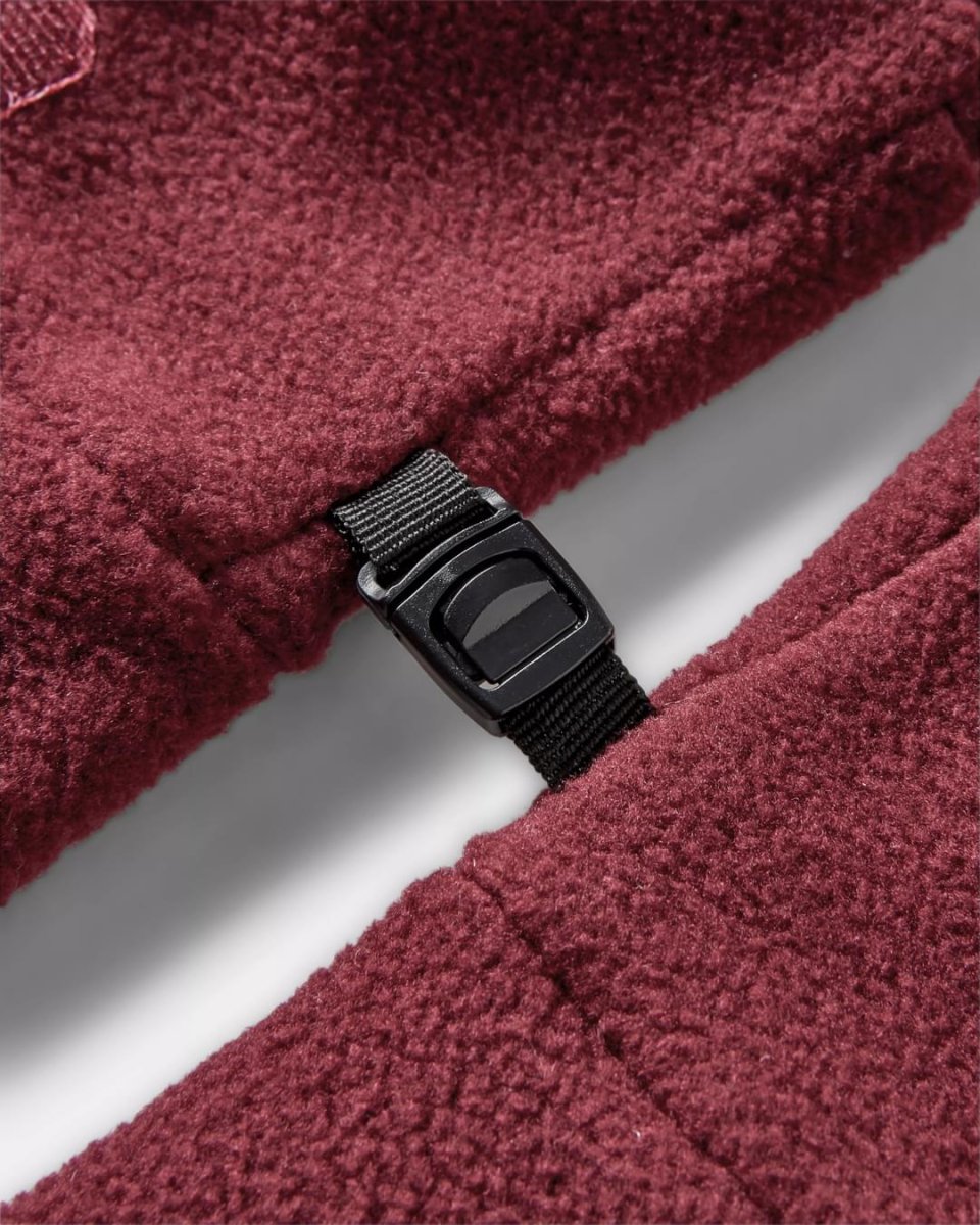 Mitaines Convertibles Polaires Recyclées Stem - Vin – Image 2