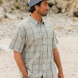 Chemise à manches courtes Chill - Pistache