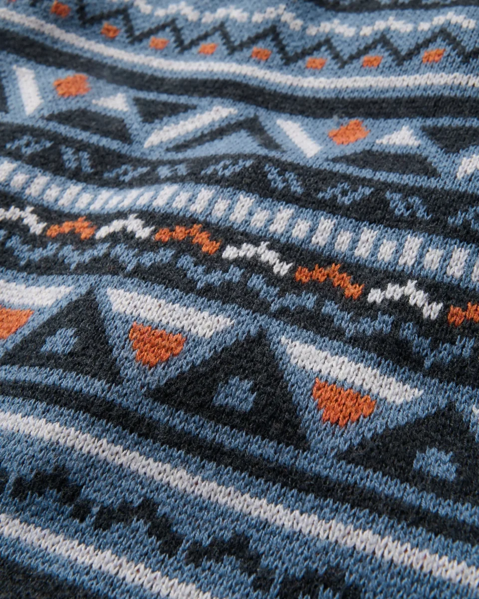 Pull Stoked en maille - Denim délavé multi – Image 3