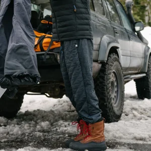 Jogger matelassé recyclé Timberline - Noir