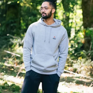 Hoodie en coton bio Vita - Gris Marl