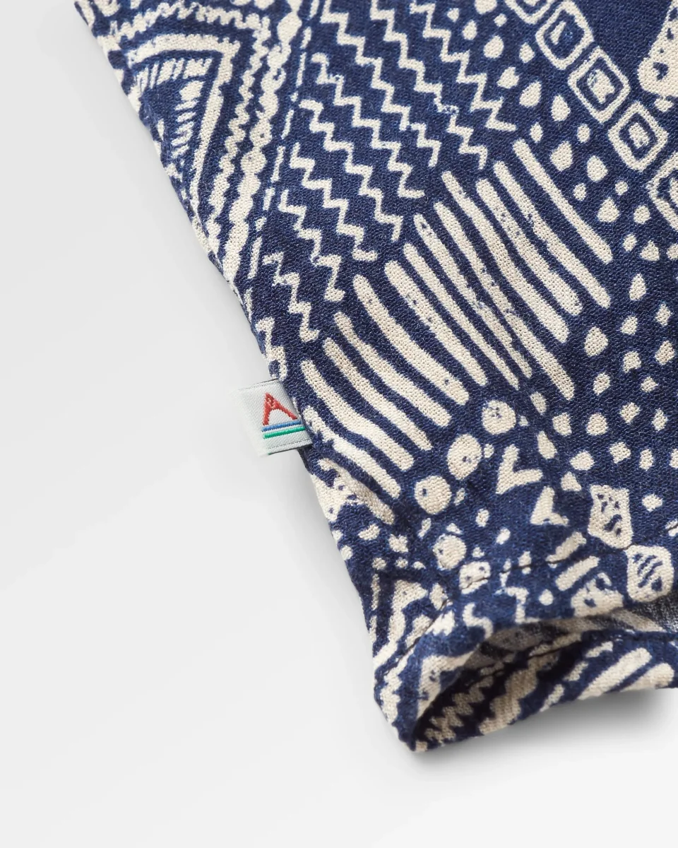 Haut Pétale - Patchwork Vintage Marine – Image 8