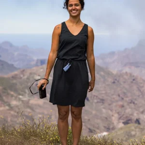 Robe en Coton Recyclé Rivergate - Noir