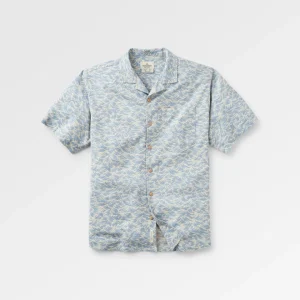 Chemise Texturée en Coton Bio Cove - Vagues Birch
