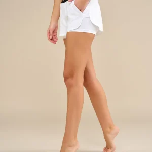 Short blanc 2-en-1 avec shorty intégré MOOVE