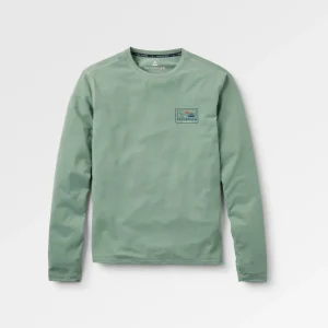 T-shirt manches longues homme Roamscreen UPF50 Drirelease® - pistache