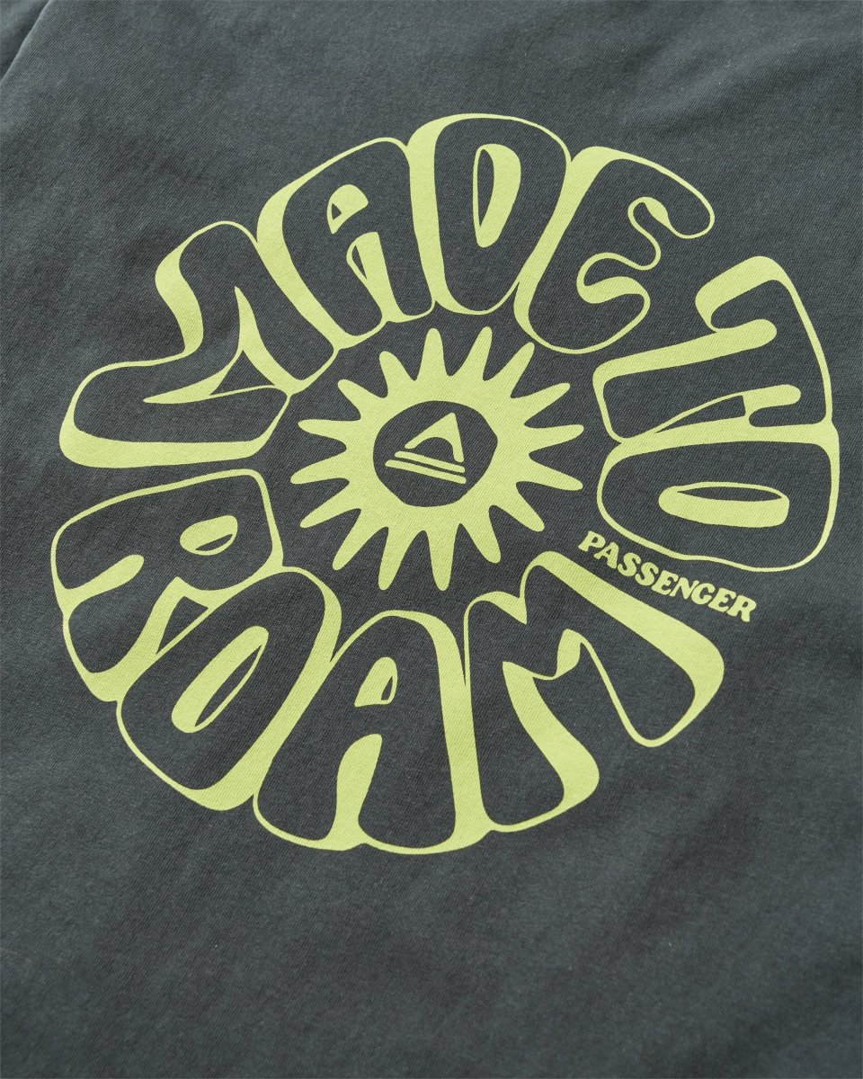 T-shirt en coton recyclé Easy Days - Noir – Image 6