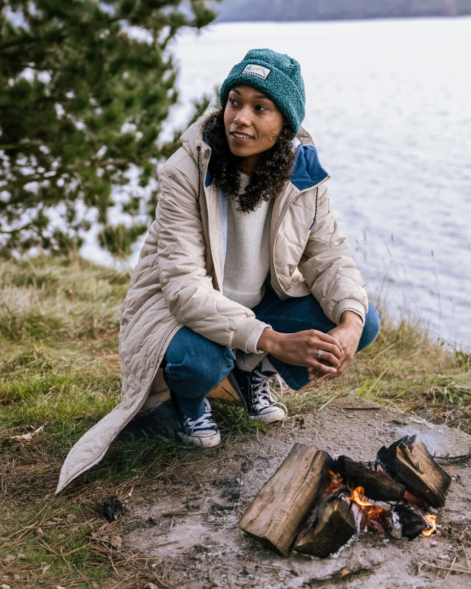 Parka Longue Isolante Recyclée Flora 2.0 - Poivre Blanc – Image 3