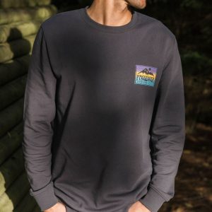 Sweatshirt en coton bio - Charcoal