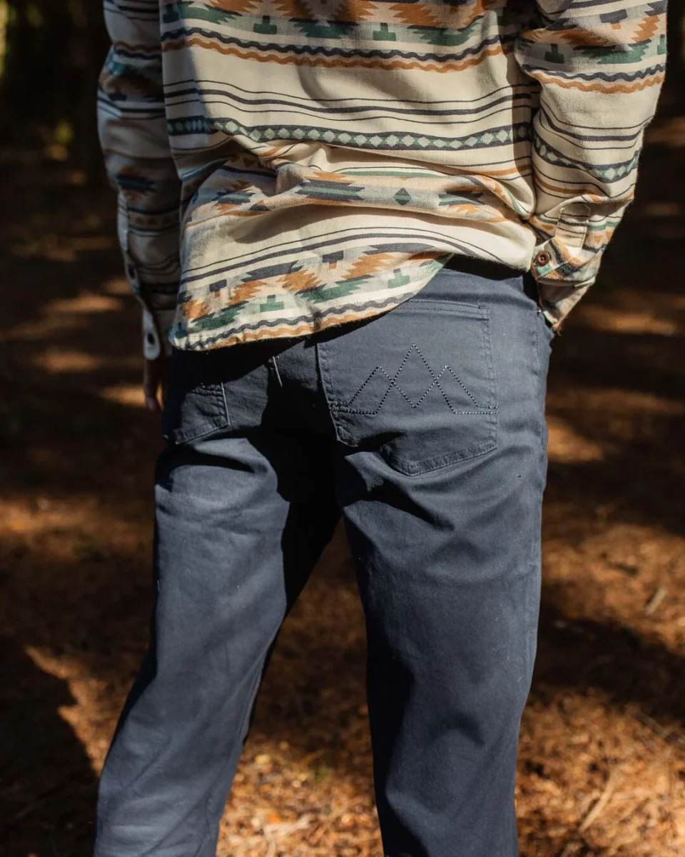 Pantalon 5 poches 365 - Bleu marine profond – Image 4