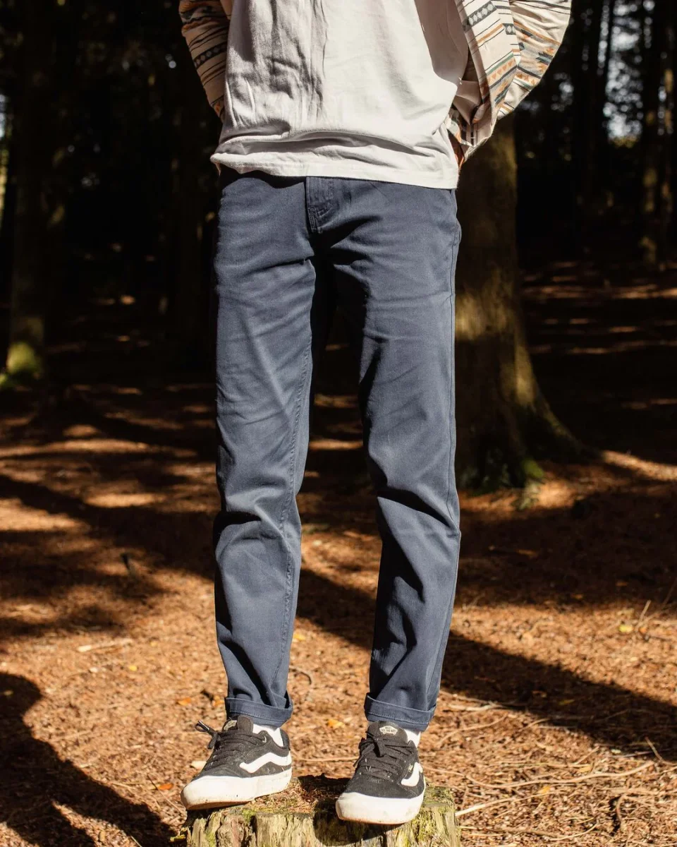 Pantalon 5 poches 365 - Bleu marine profond – Image 3