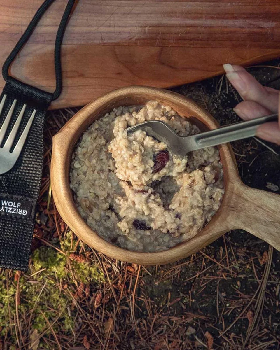 Couverts en titane Wolf & Grizzly - Argenté – Image 5