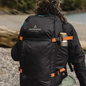 Sac à dos recyclé Adventurer 55L - Noir