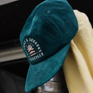 Casquette Cord Recyclée Profil Bas Seekers - Deep Sea