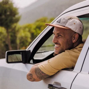 Casquette Fixie Recyclée à 5 Panneaux - Vert Pomme Multi