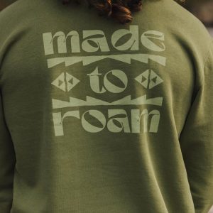 Sweatshirt en Coton Recyclé Sunrise - Vert Loden