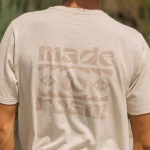 T-Shirt en Coton Recyclé Sunrise - Milky Marl