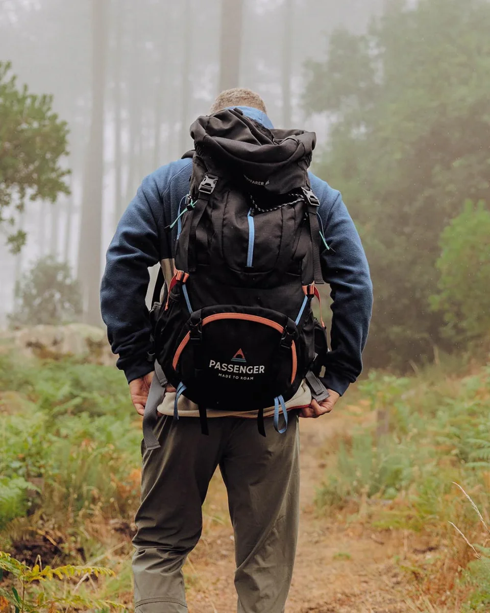 Sac à Dos Recyclé Wayfarer 65L - Noir – Image 8