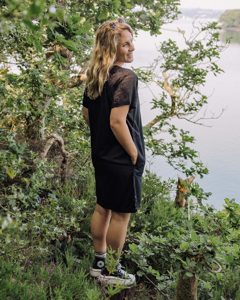 Robe Oversize Ambrose - Noir – Image 3